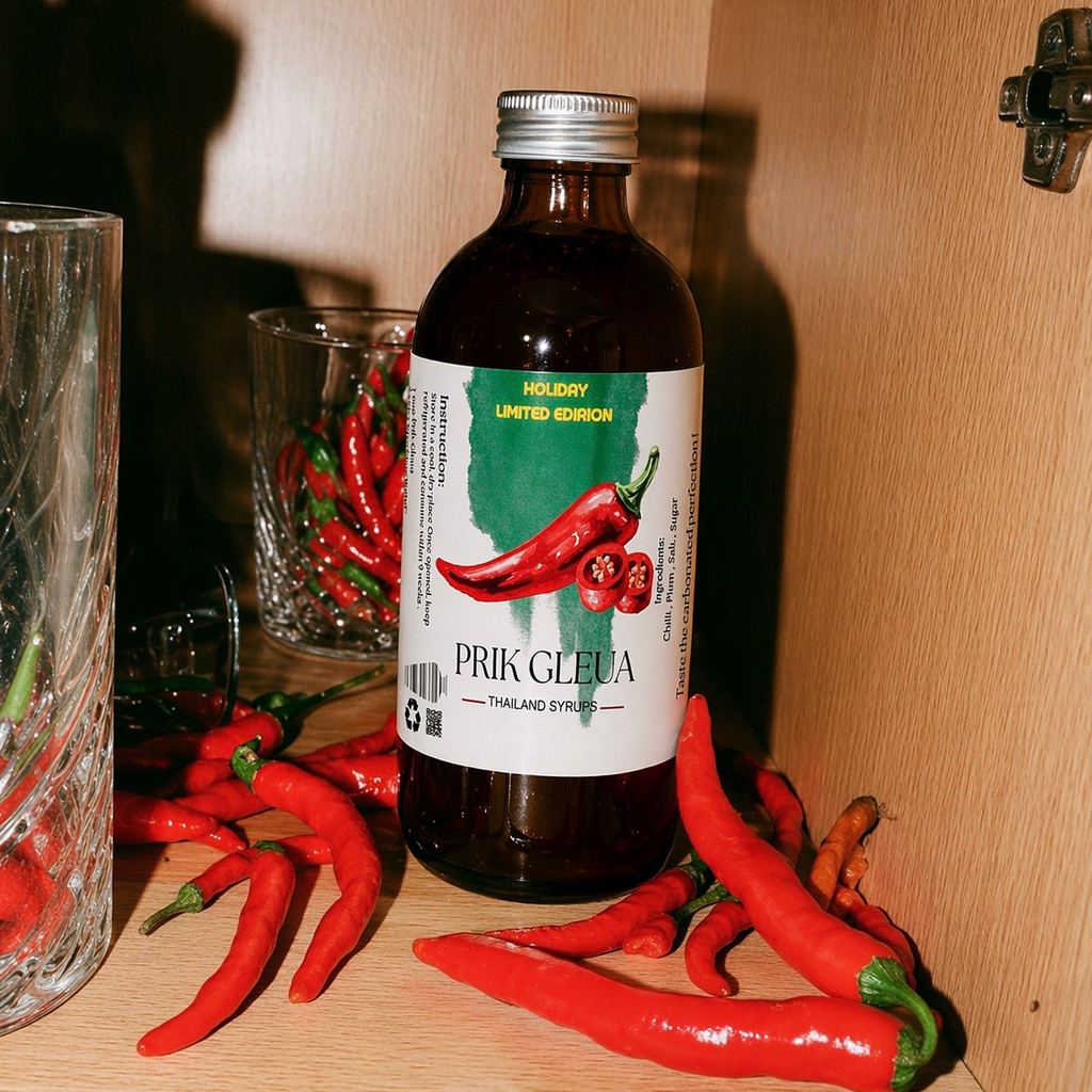 🇹🇭MADE IN THAILAND น้ำเชื่อม “น้ำพริกเกลือ”🌶️ ให้ฟิลน้ำจิ้มมะม่วง/สับปะรด🍹หวานหอม ละมุม เผ็ดนิสสๆ🥭🍍