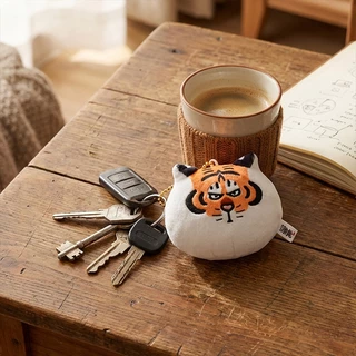 M&G LIFE x Alexander the Fat Tiger Emoticon Plush Charm