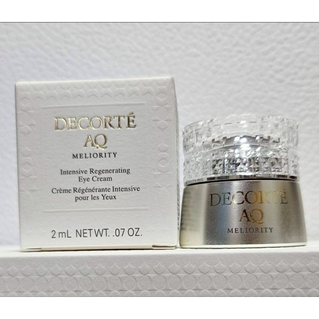 Decorté AQ Meliority Intensive Regenerating Eye Cream 2ml