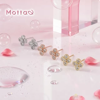 Motta Online Exclusive May Be Mine ต่างหูติดหูชุทองคำขาว 3ดีไซน์เก๋ไม่ซ้ำใคร
