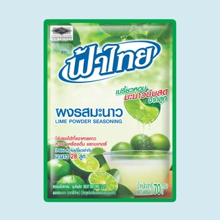 FaThai ฟ้าไทย ผงรสมะนาว 70 กรัม (กล่อง 12 ซอง)
