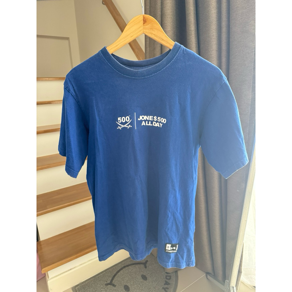 เสื้อ Jone500 สีน้ำเงิน มือสอง