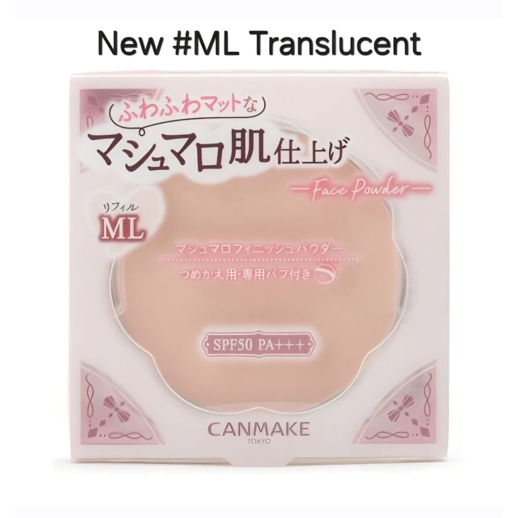 Refill แป้ง Canmake Marshmallow Finish Powder สี ML