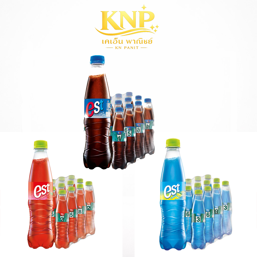 เอส เครื่องดื่มน้ำอัดลม 360 มล. x 12 หลายรสชาติ