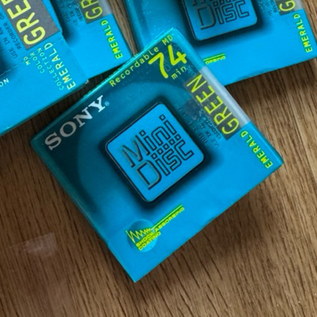 แผ่นบันทึกเสียง Mini Disc Sony 74 min (ราคา/แผ่น)