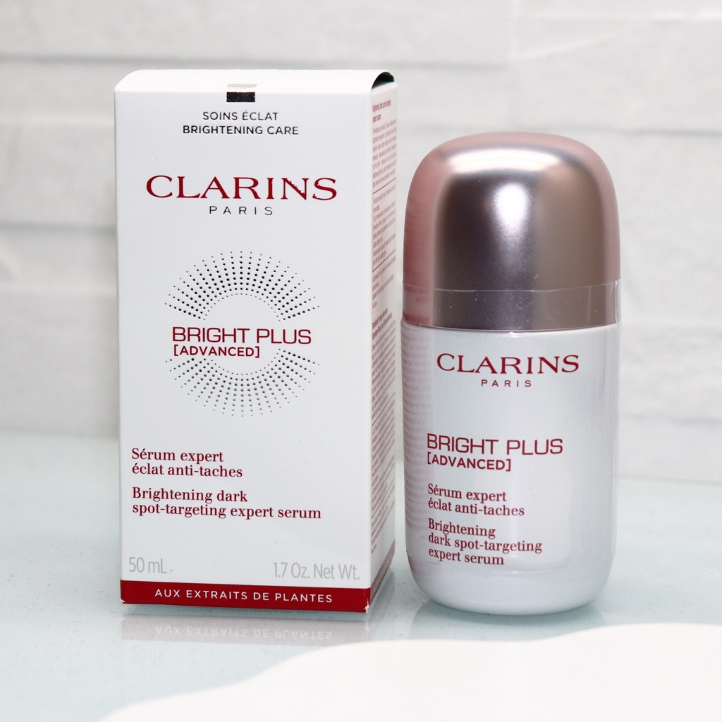 ของแท้ ส่งวันเดียวกัน🚚 ใหม่ล่าสุด Clarins Bright Plus Advance Brightening Dark Spot-Targeting Serum 