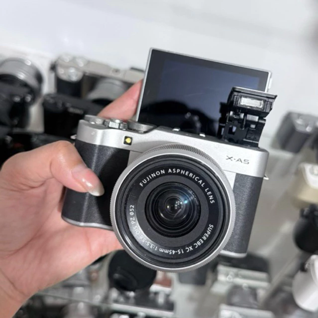 กล้อง fuji xa5 อุปกรณ์ครบ/เมนูไทย/กล้องมือ2/ไลฟ์สด/ถ่ายวิดิโอ