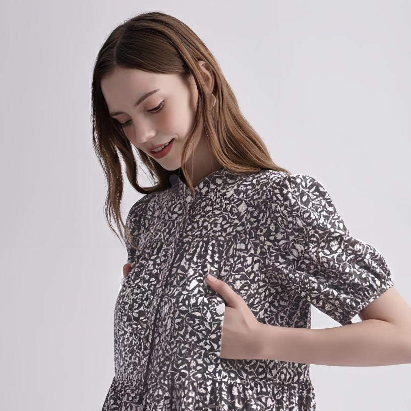 Nitan (นิทาน) เดรสให้นม ชุดคลุมท้อง รุ่น Rivera Maternity and Nursing Dress