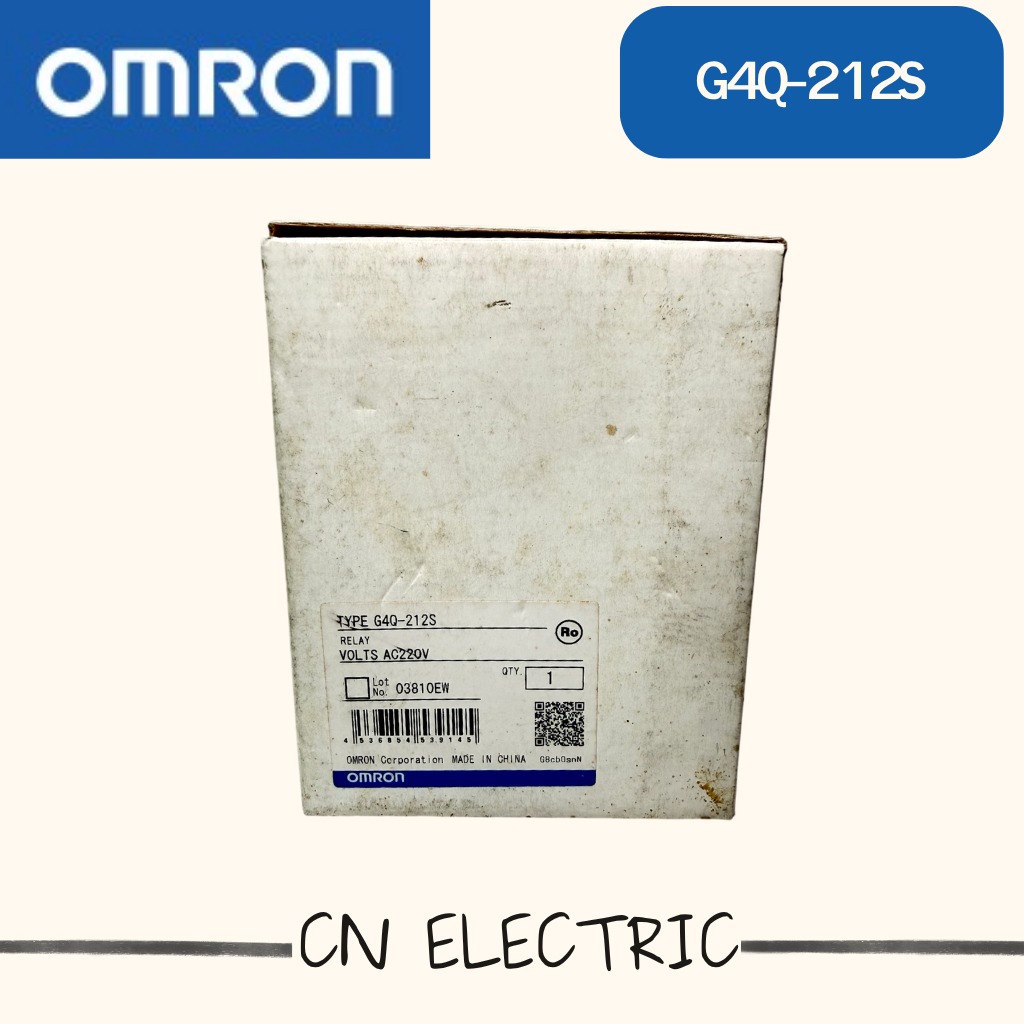 G4Q-212S omron สินค้าของแท้