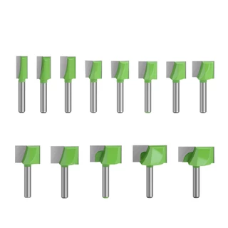 ดอกทริมเมอร์ มิลลิ่ง แกน 1/4" (6.35มิล) มีหลายขนาดให้เลือก สำหรับงานไม้ อื่นๆ