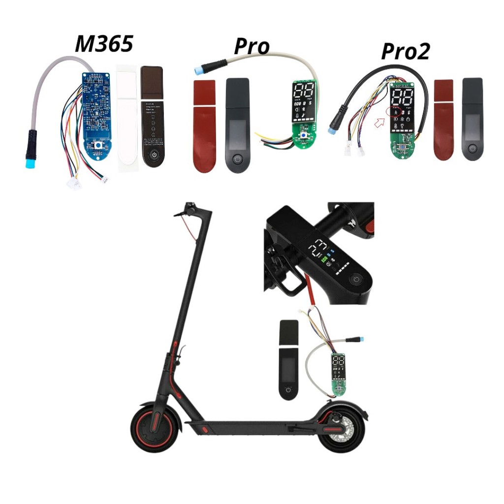 หน้าจอแสดงผลดิจิทัล Xiaomi Scooter รุ่น M365 ,Pro,Pro2,1S,Essential (Bluetooth Dashboard) MI016
