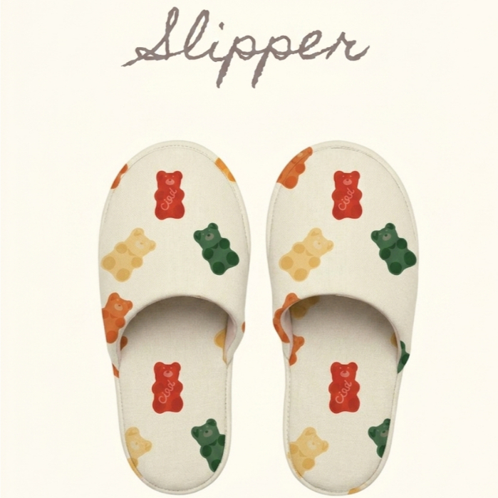 Slipper jelly bear รองเท้าแตะในบ้าน