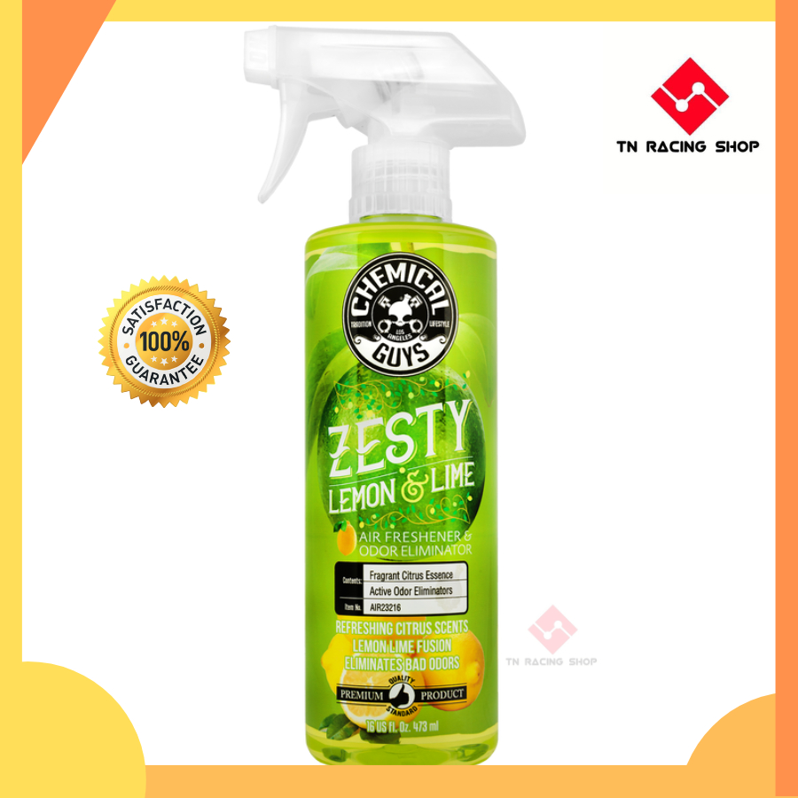 Chemical Guys lemon lime scent Premium Air Freshener & Odor Eliminator (16 oz)