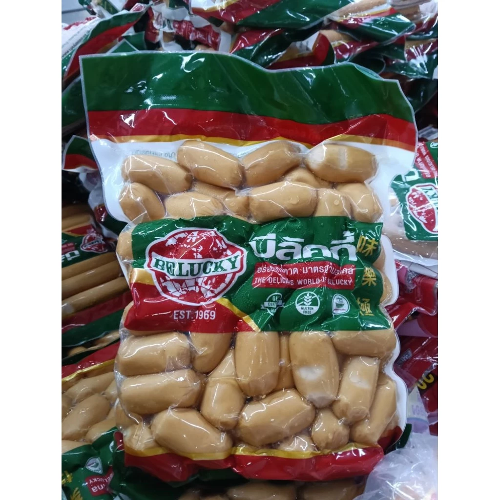 บีลัคกี้ Belucky ไส้กรอกค้อกเทล(1กิโล)