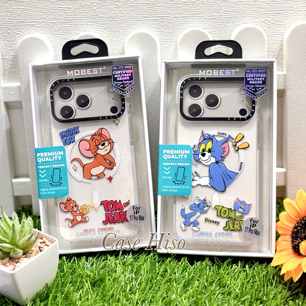 Mobest Case การ์ตูน พิมพ์ลาย รองรับชาร์จแม่เหล็ก สำหรับ IP 17 pro max / 17/16 pro max/ 15 pro max