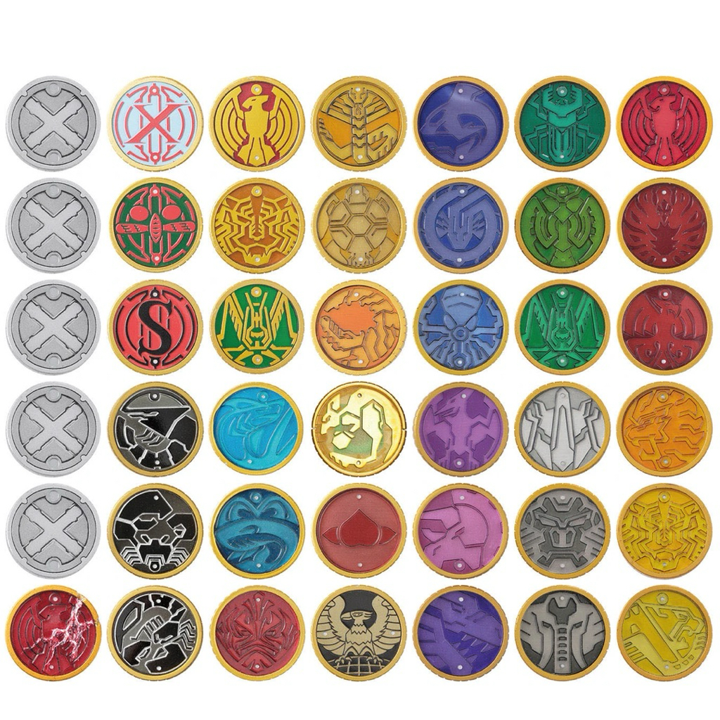 [พร้อมส่ง] BANDAI KAMEN RIDER OOO - ALL MEDAL COMBO SET