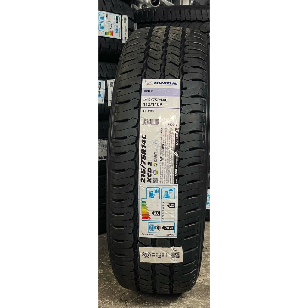 ยางบรรทุกXCD2 เบอร์215/75r14ปี26