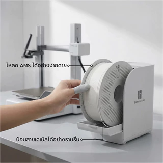 3D Printer Filament Bambu Lab PLA Lite เส้น แบรนด์ มีหลายสี,RFID,คุณภาพสูง For Bambu LAB A1/A1 mini/P1/X1-1KG-1.75mm