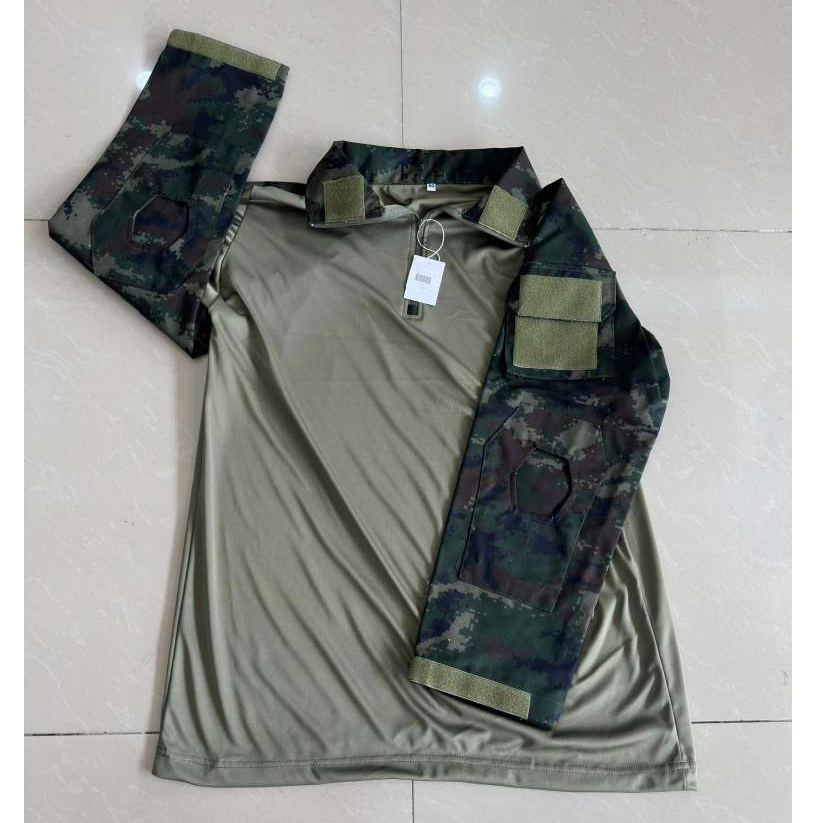 เสื้อคอมแบทเชิ้ต G3 ลายพรางดิจิตอล ทร. นย ราคาตัวละ 790 บาท