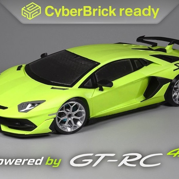 RC 1/12 Lamborghini Aventador SVJ (GT-RC)