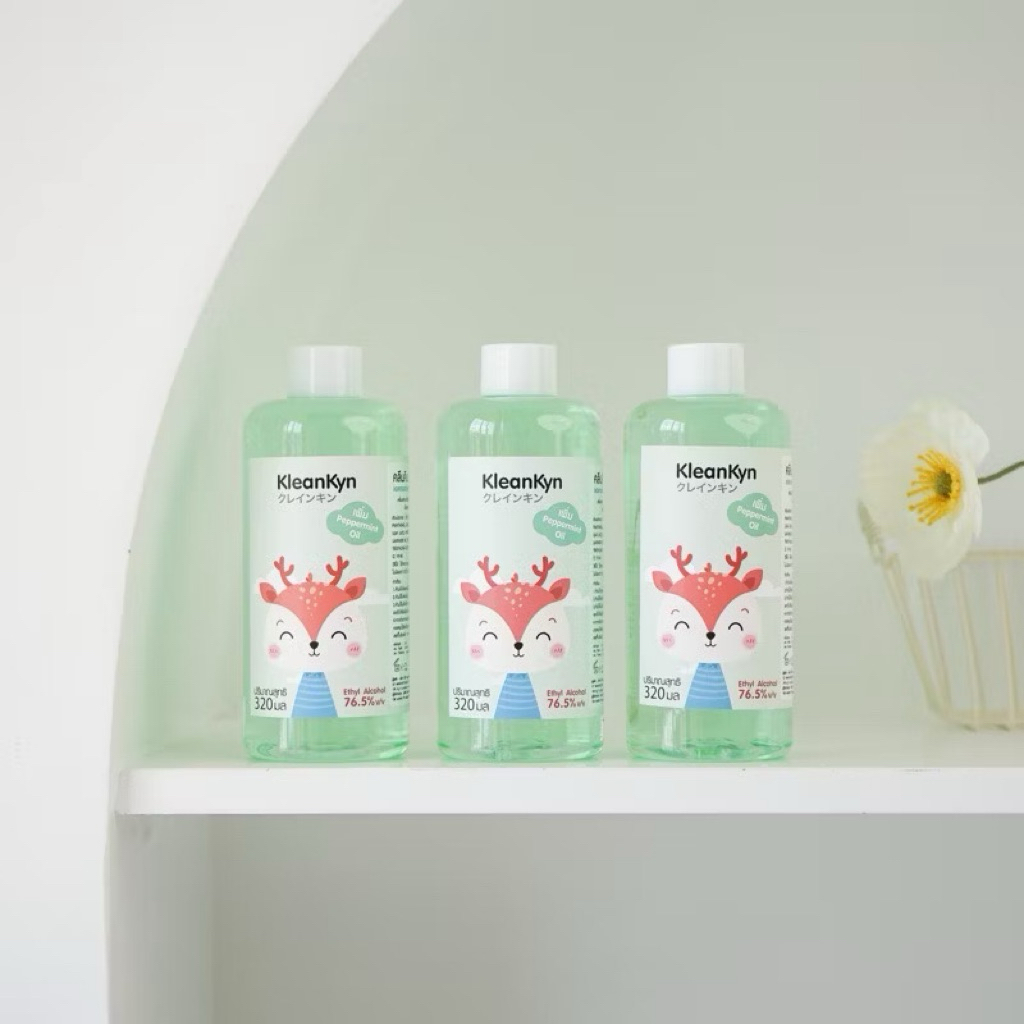 KleanKyn แอลกอฮอล์แบบรีฟิล 320 ML. (โหลดสัมภาระใต้เครื่องบินได้)