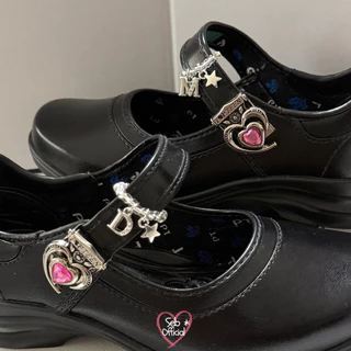 Sebofficial | Ring beads shoes | แหวนลูกปัด สายคล้องรองเท้า แหวนตกแต่งสายรองเท้านักเรียน แบบห้อยจี้ตัวอักษร