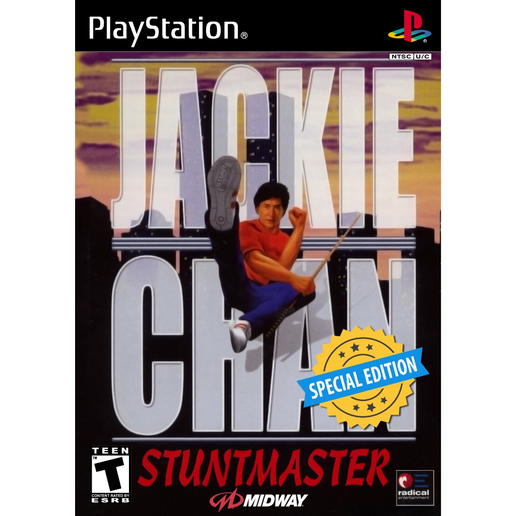 PlayStation1 - Jackie Chan Stuntmaster เวอร์ชั่นพิเศษ!!! /ติดสูตรให้ในตัว
