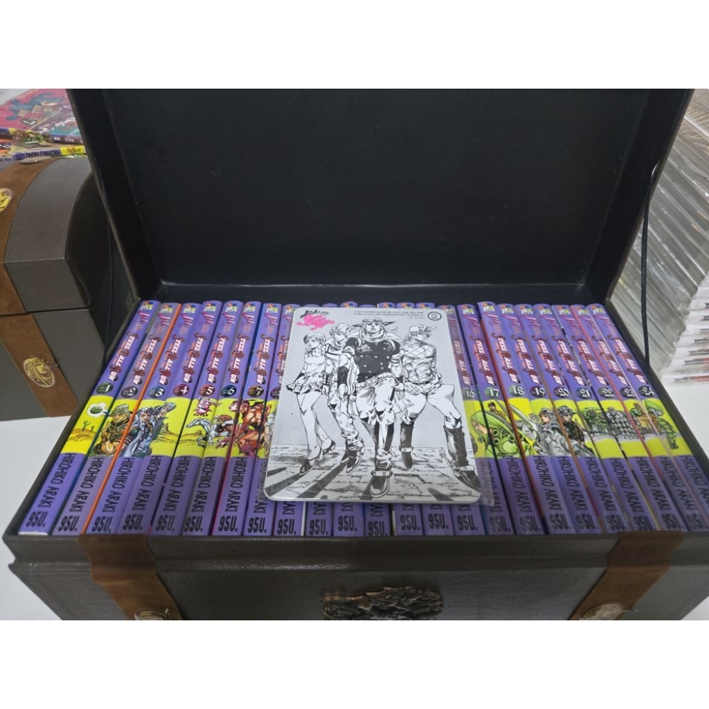 JOJO ภาค 7 steel ball run boxset  1-24 ครบจบ สภาพบ้านกล่องมีตำหนิ[ชุด3]