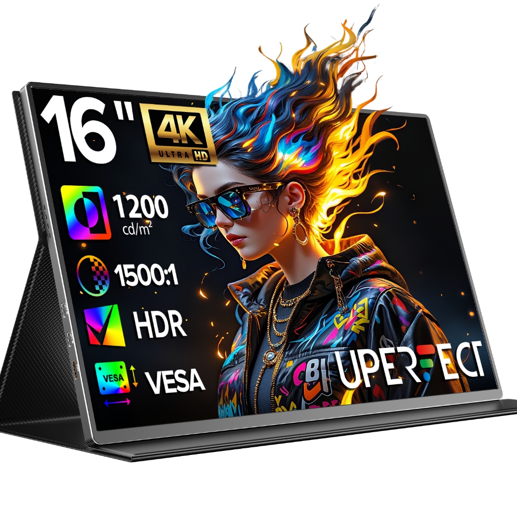 UPERFECT 4K  Portable Monitor จอภาพสําหรับเล่นเกมแบบพกพา Mobile Display 15.6/18 inch [ส่งจากประเทศไท