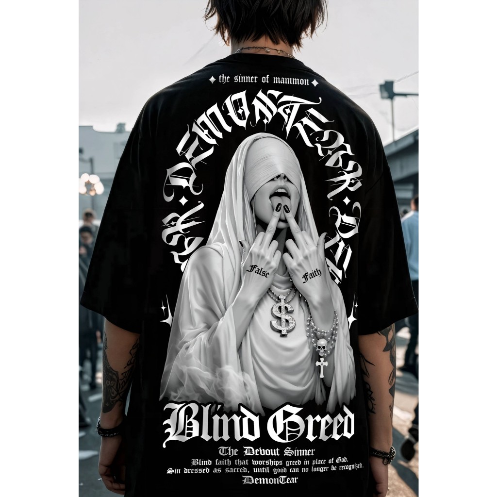 เสื้อ DemonTear " Blind Greed "