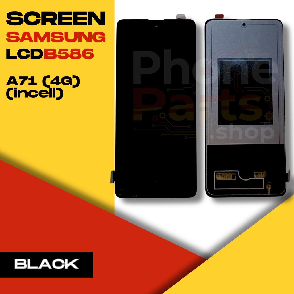 หน้าจอ LCD Samsung A71(4G) (incell)(BLACK)