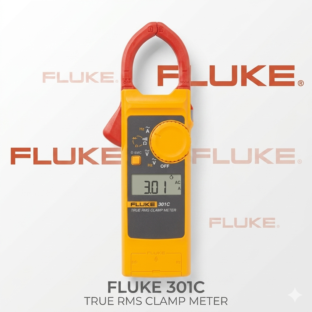 FLUKE 301C/APC แคลมป์มิเตอร์ True RMS 60A–1000A ของแท้ เลือกรุ่นได้