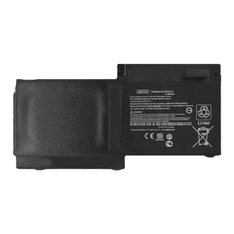 11.4V JGTM 46Wh/3300mAh SB03 SB03XL Laptop Battery for HP Elitebook 720 725 820 825 G1 G2 Series N