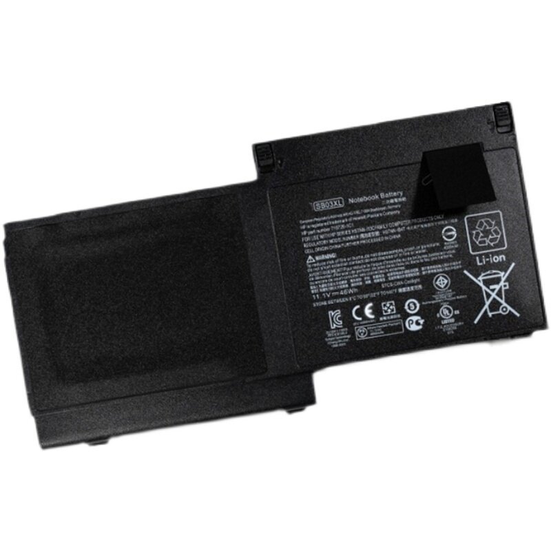 JGTM 11.4V 46Wh/3300Mah Sb03 Sb03xl Laptop Battery Para Sa HP Elitebook 720 725 G1 G2 820 825 G1 G2