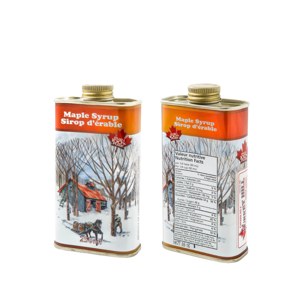 Turkey Hill Maple syrup 250ml  BB.07/04/28