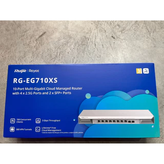 Ruijie Reyee RG-EG710XS / RG-EG1510XS High-Performance Cloud-Managed เราเตอร์องค์กร ประกันศูนย์ 3 ปี