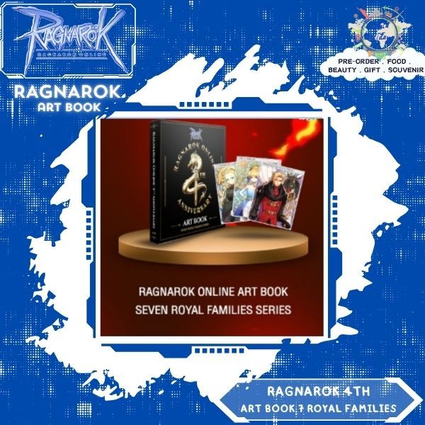 Ragnarok online art book +card item seven royal families series (Art Book)