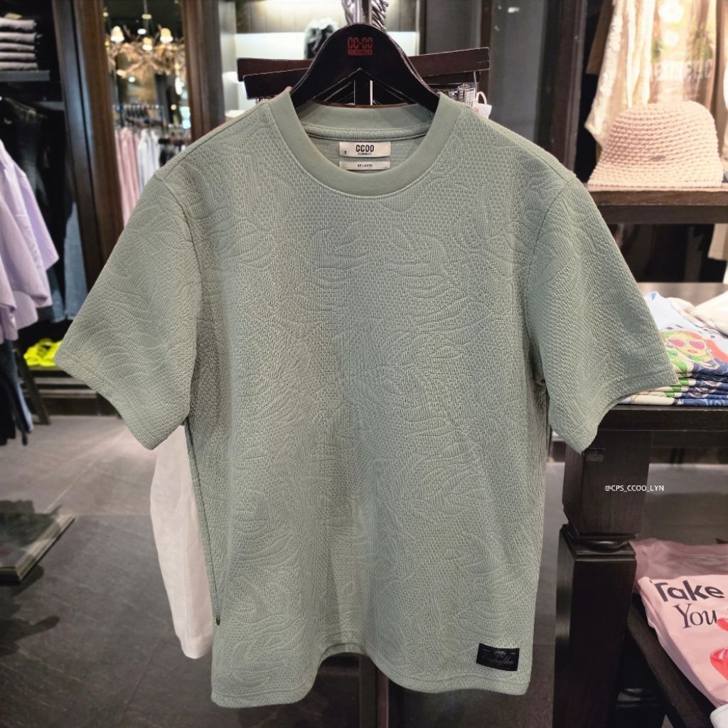 🛍 เสื้อยืด CC DOUBLE O CCOO ผู้ชาย คอลใหม่ล่าสุด ของแท้💯% จัดส่งพร้อมถุงShop