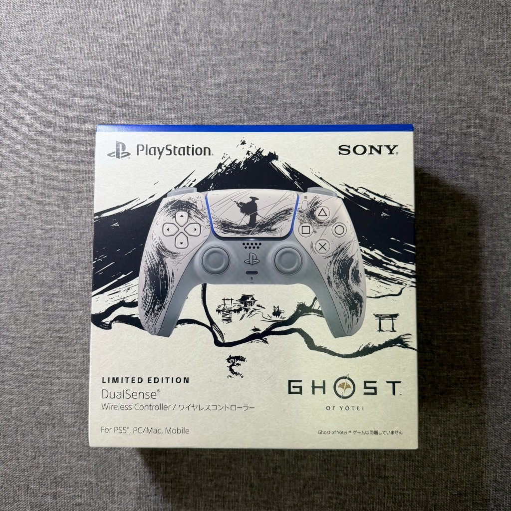 (พร้อมส่ง) จอย DUALSENSE GHOST OF YOTEI - LIMITED EDITION