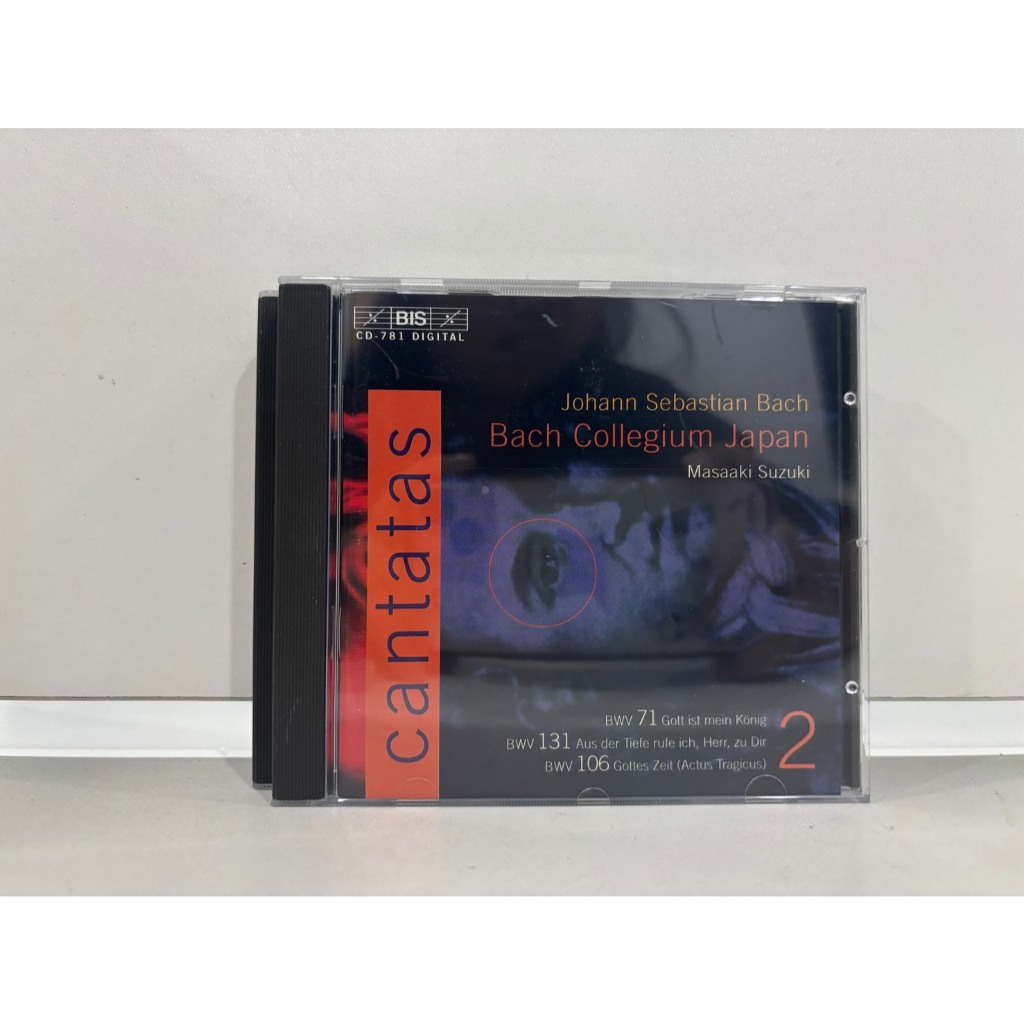 1 CD MUSIC  ซีดีเพลงสากล     J.S. Bach: Cantatas-Bach Collegium Japan/Suzuki  2   (B16F88)