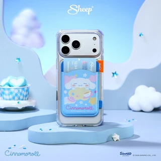 [MS Wallet Cinnamoroll] Cinnamoroll Collection MS Wallet ที่ใส่บัตรแม่เหล็กแปะหลังมือถือสำหรับเคสแม่เหล็ก ลายCinnamoroll