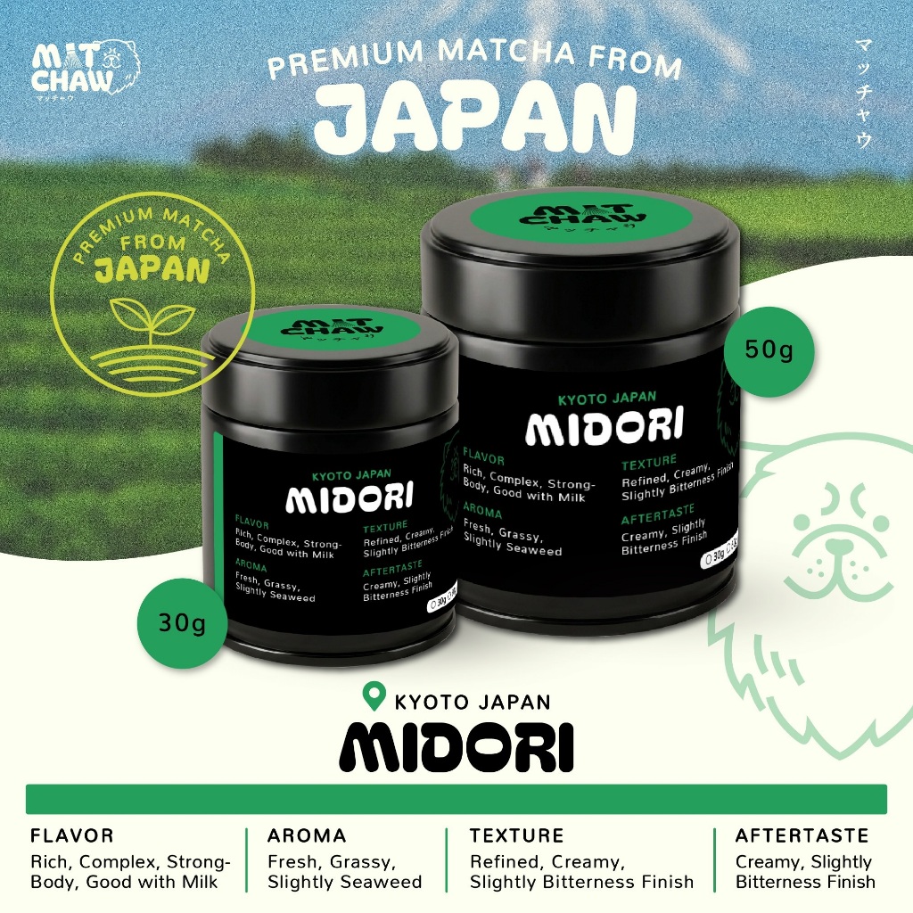 Midori Matcha Kyoto, Japan มัทฉะ เมืองเกียวโต