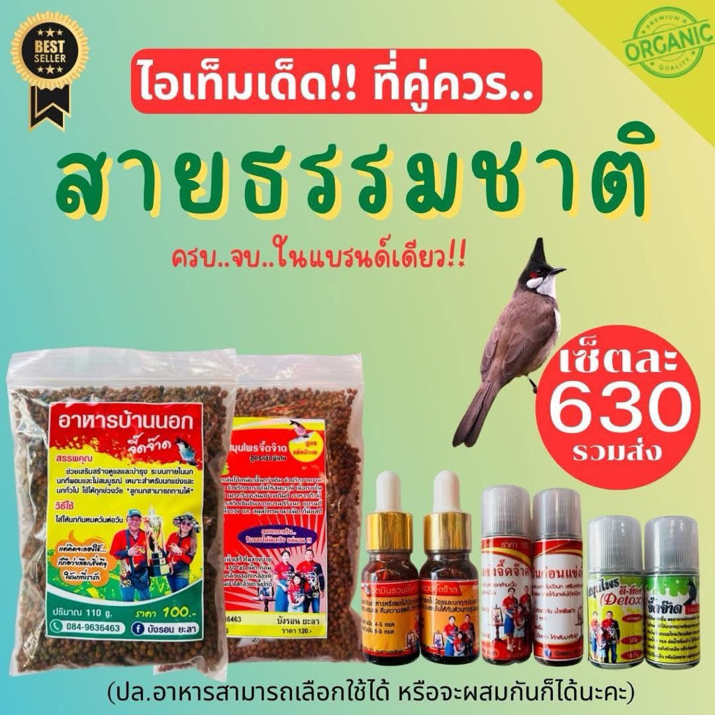 เซ็ทตอบโจทย์สายธรรมชาติ ที่ขายดีมาก