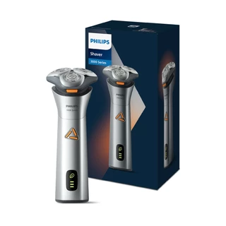 Philips ฟิลิปส์ เครื่องโกนหนวดไฟฟ้า โกนเกลี้ยง เรียบเนียน ยิ่งขึ้น รุ่น S3608/10 , S3882/00