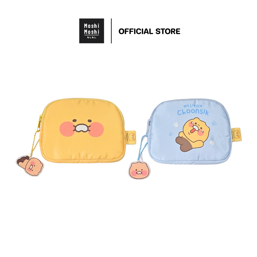 Moshi Moshi กระเป๋าเศษสตางค์ ลาย Choonsik ลิขสิทธิ์แท้จาก Kakao Friends รุ่น 6100007249-7250