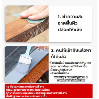 0ฟอร์มาลดีไฮด์ สีกันสนิมเหล็ก 1KG สีทาโลหะ สีทาเหล็กกันสนิม แห้งเร็ว ทนแสงแดด กันน้ำ กันการกัดกร่อน ไม่ต้องขัด สีกันสนิม