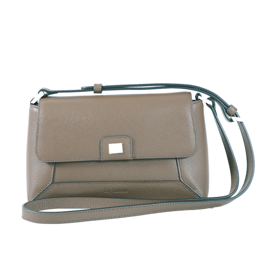Guy Laroche กระเป๋าหนังสายสะพายยาว สีเขียว รุ่น AGH0921CS6GRM