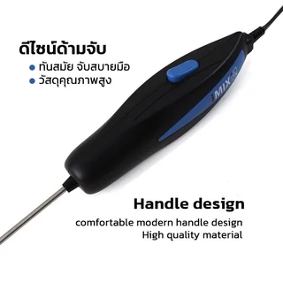 I-MIX เครื่องตีฟองนมไฟฟ้า เครื่องทำฟองนม 18W ปรับระดับได้ 3 ระดับ สีน้ำเงิน 1610-858