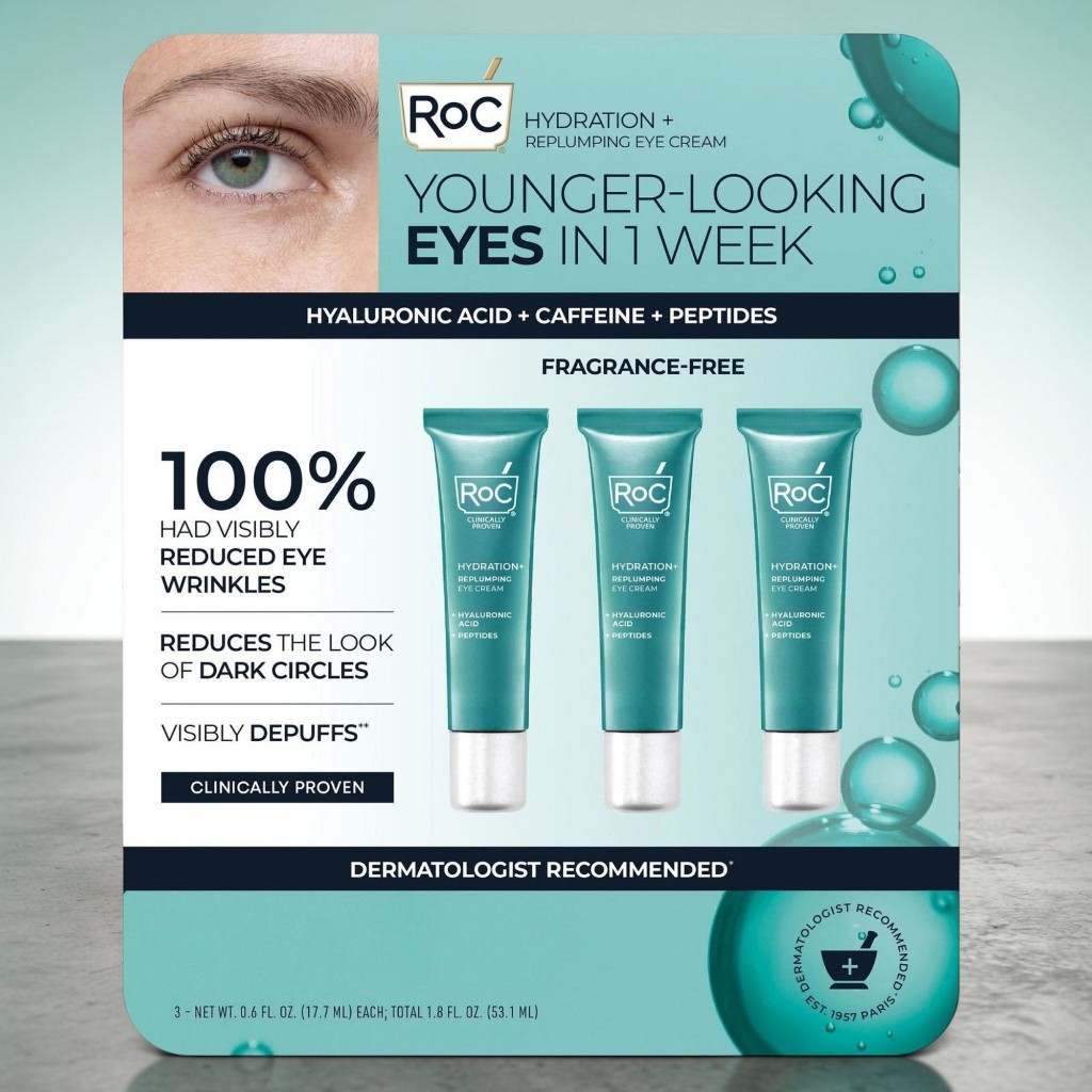 ROC Eye Cream Retinol Correxion 17.7ml. (แยกขาย1หลอด)