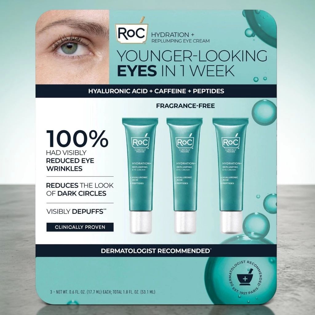 ROC Eye Cream Retinol Correxion 17.7ml. (แยกขาย1หลอด)
